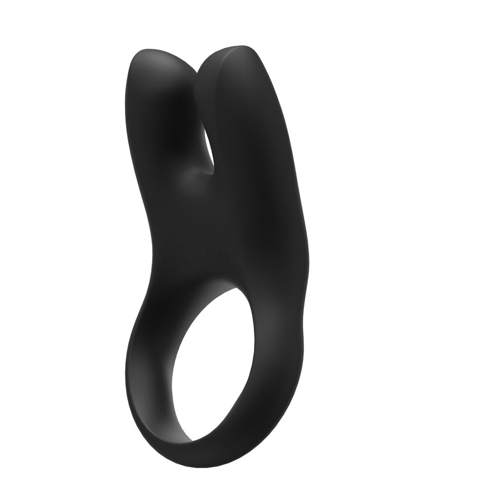 Fun Factory NOS black - Black USB Rechargeable Vibrating Cock Ring-FF000876BK01