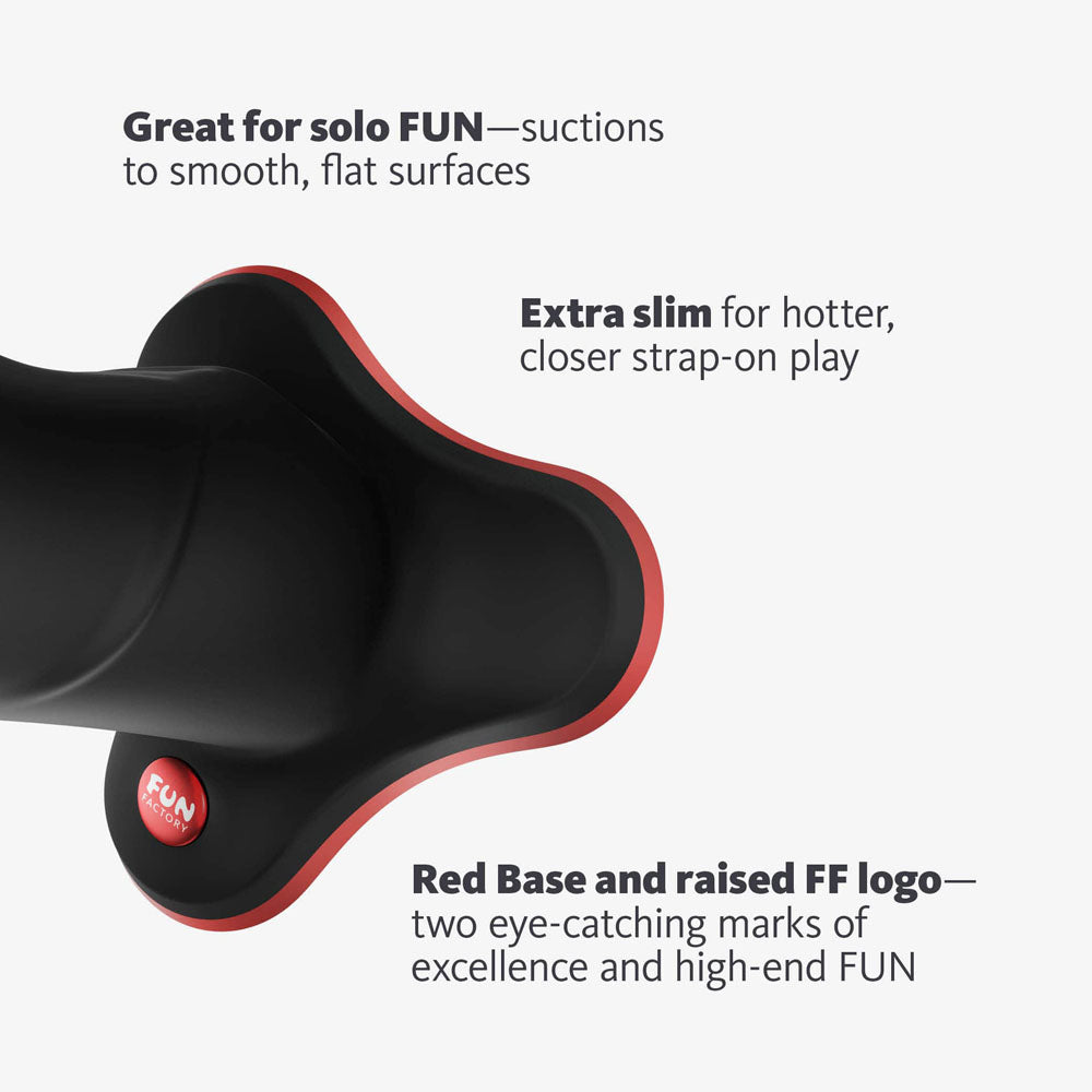 Fun Factory THE BOSS STUB black - Black 17.9 cm Dildo-FF000888BK01