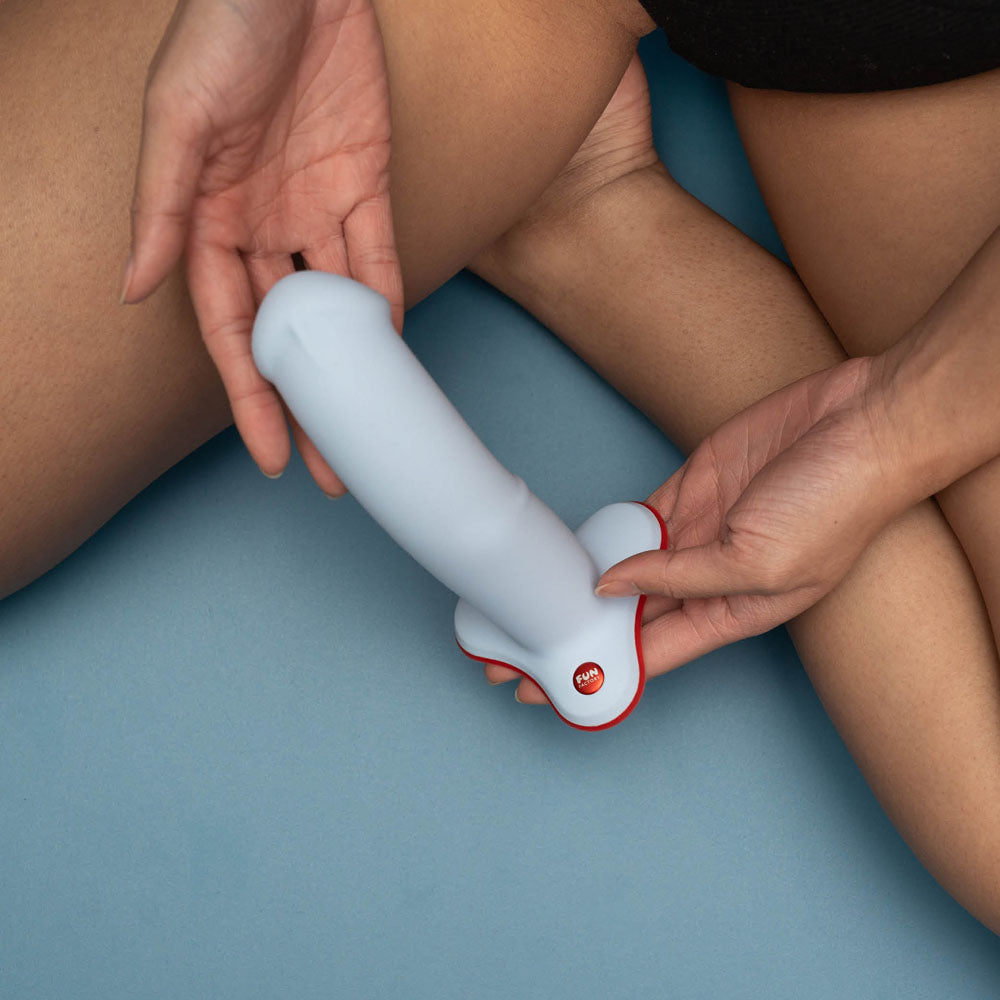 Fun Factory THE BOSS STUB dove blue - Dove Blue 17.9 cm Dildo-FF000888LB01