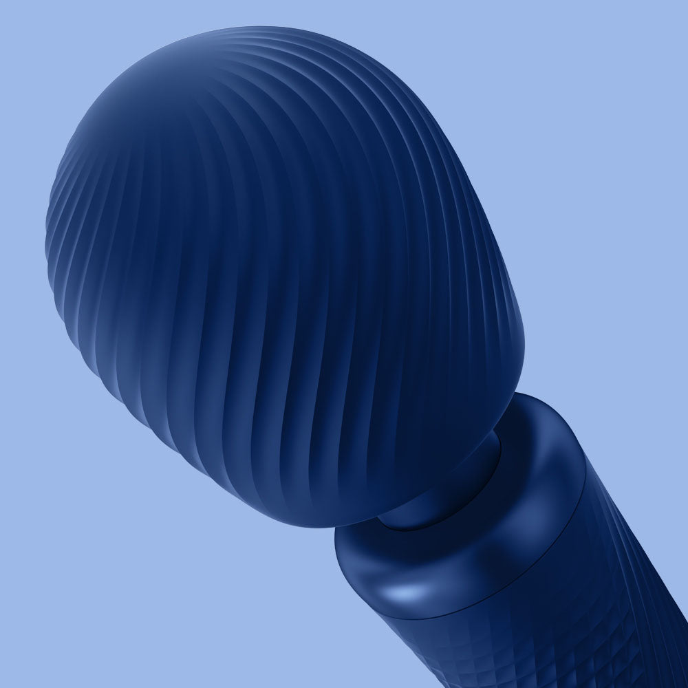 Fun Factory VIM midnight blue - Midnight Blue 31.3 cm USB Rechargeable Massager Wand-FF000897DU01