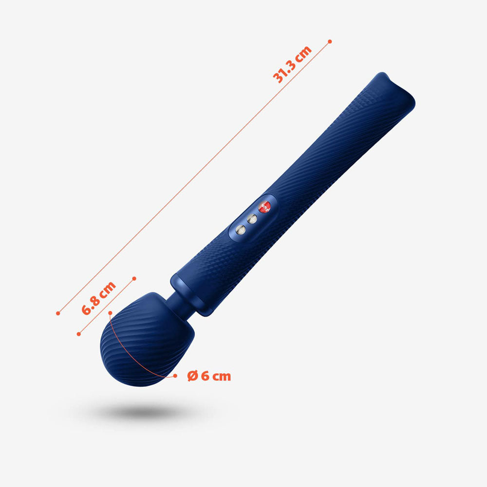 Fun Factory VIM midnight blue - Midnight Blue 31.3 cm USB Rechargeable Massager Wand-FF000897DU01