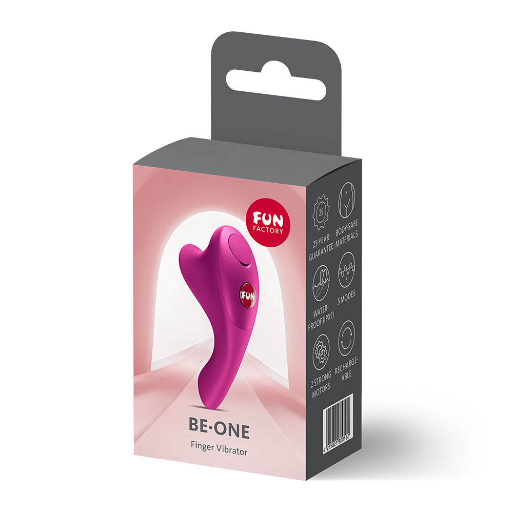 Fun Factory BE-ONE Magenta - Magenta USB-C Rechargeable Finger Stimulator - FF000948MG01