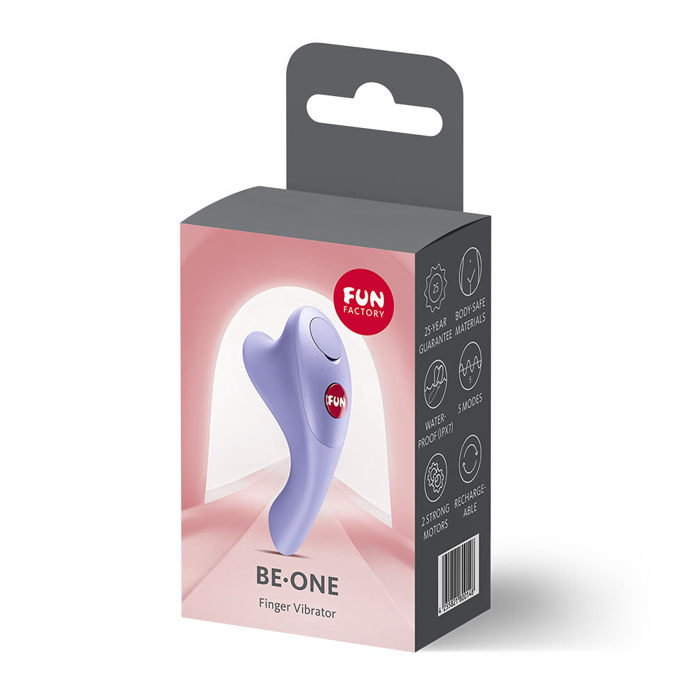 Fun Factory BE-ONE Purple - Purple USB-C Rechargeable Finger Stimulator - FF000948PL01
