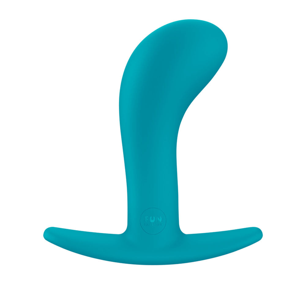 Fun Factory BOOTIE L Aquamarine - Aquamarine 10.9 cm Large Anal Plug-FF000952AM01