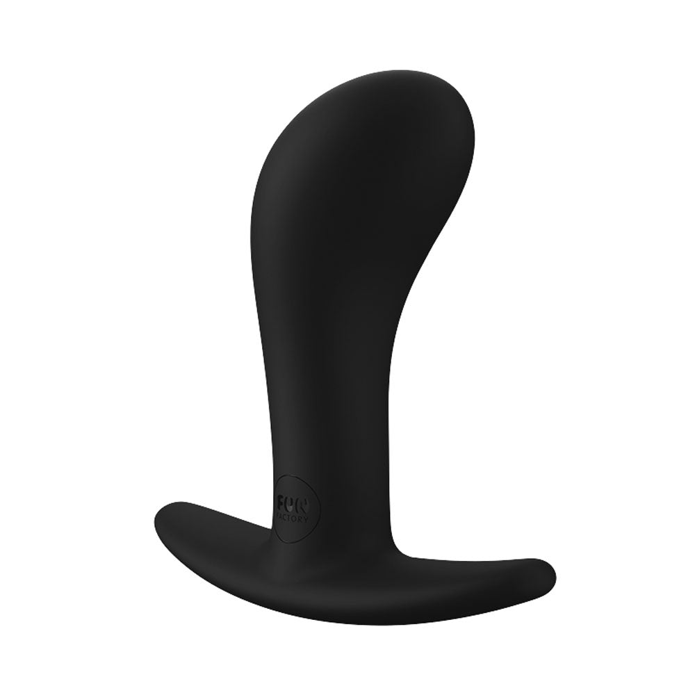 Fun Factory BOOTIE M Black - Black 9.4 cm Medium Butt Plug-FF000953BK01