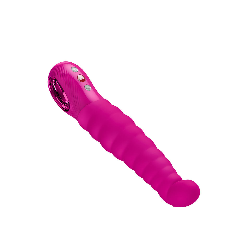 Fun Factory PATCHY PAUL Magenta - Magenta 23 cm USB-C Rechargeable Vibrator - FF000982MG01
