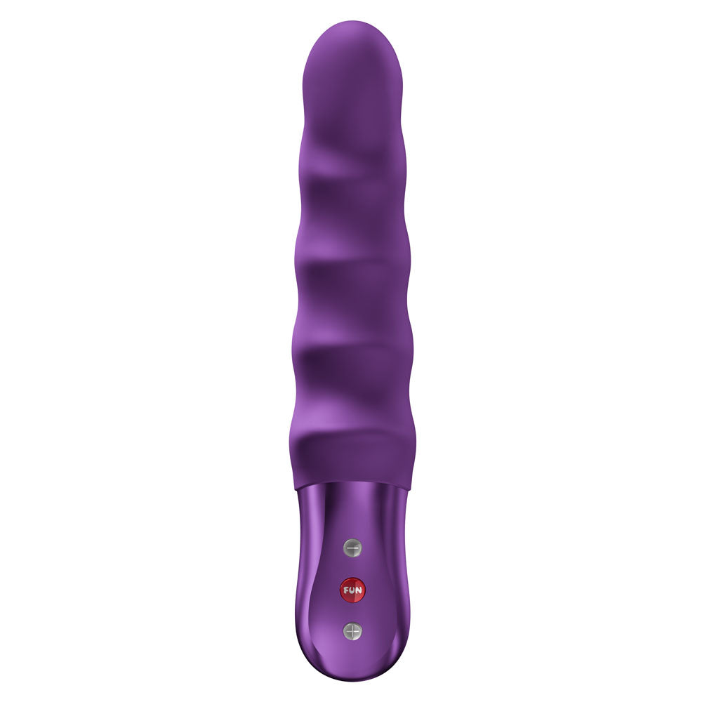 Fun Factory STRONG SURF - Purple USB Rechargeable Thrusting Vibrator-FF000994DV01