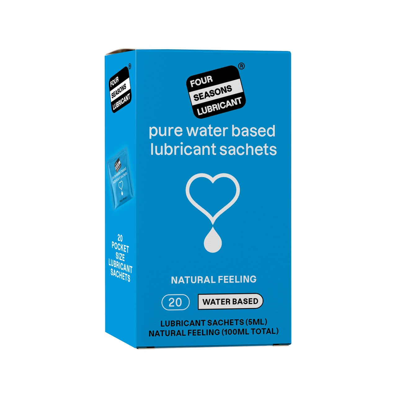 Four Seasons Personal Lubricant Sachet 20pk-FOR118