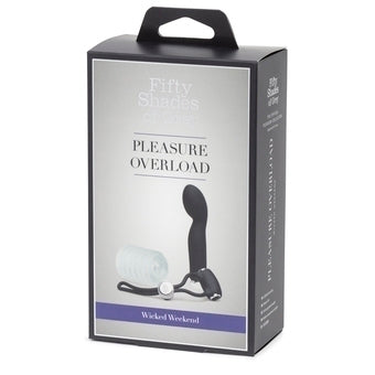 Fifty Shades of Grey Pleasure Overload Wicked Weekend Box (3 Piece) Blk***