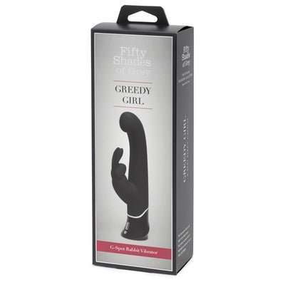 Fifty Shades of Grey Greedy Girl G-Spot Rechargeable Rabbit Vibrator