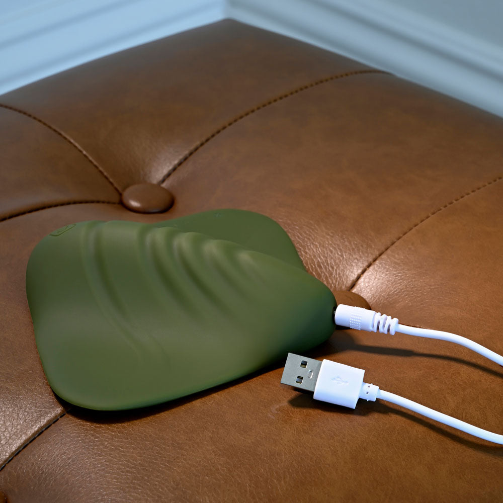 Gender X PLEASURE PAD - Green USB Rechargeable Grinding Pad-GX-RS-6039-2