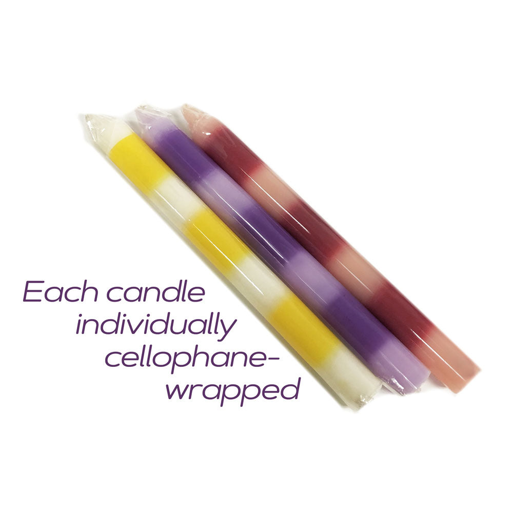 The 9s Make Me Melt Drip Candle 3-Pk - Pastellines - Pastel Coloured Drip Candles - 3 Pack - IC2328