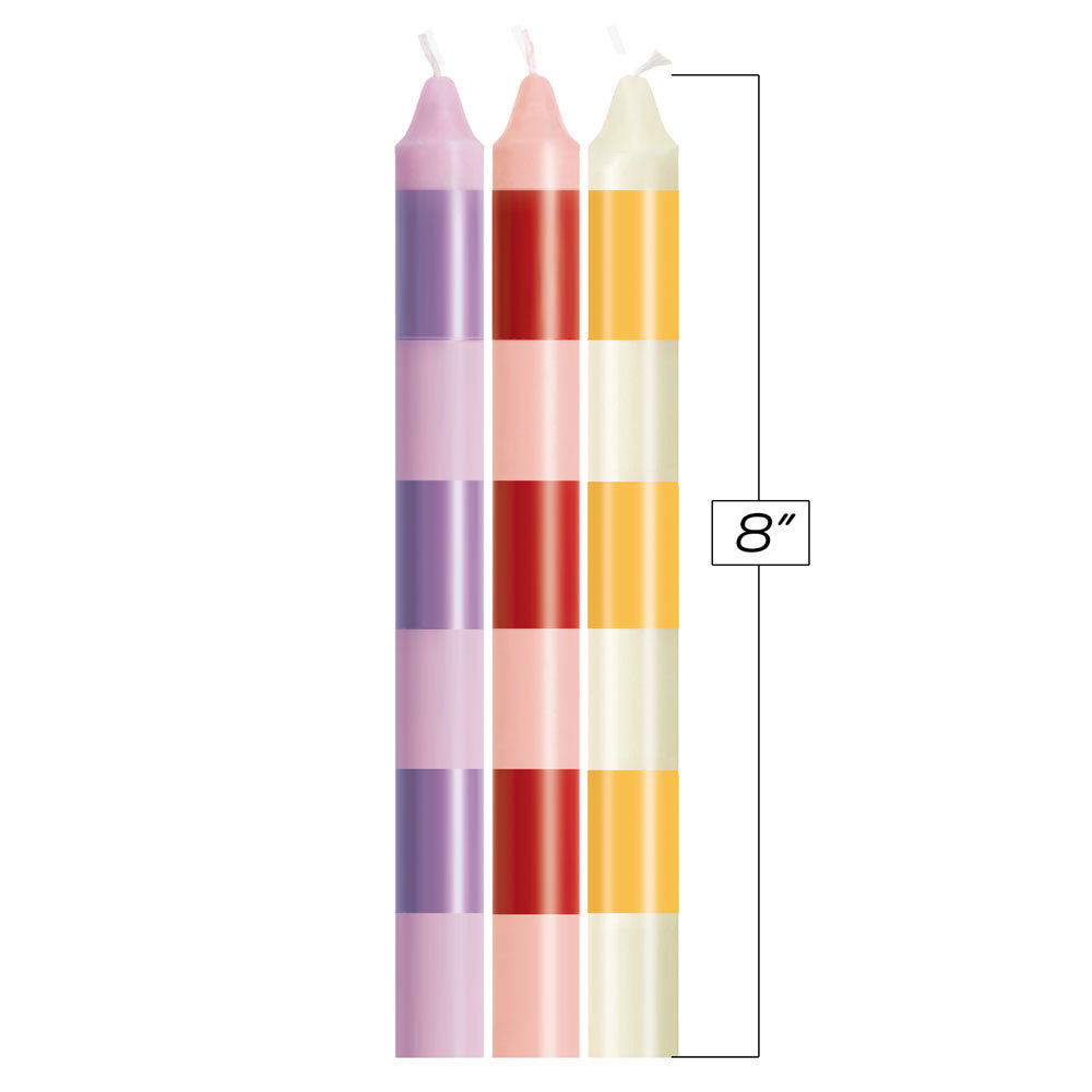 The 9s Make Me Melt Drip Candle 3-Pk - Pastellines - Pastel Coloured Drip Candles - 3 Pack - IC2328