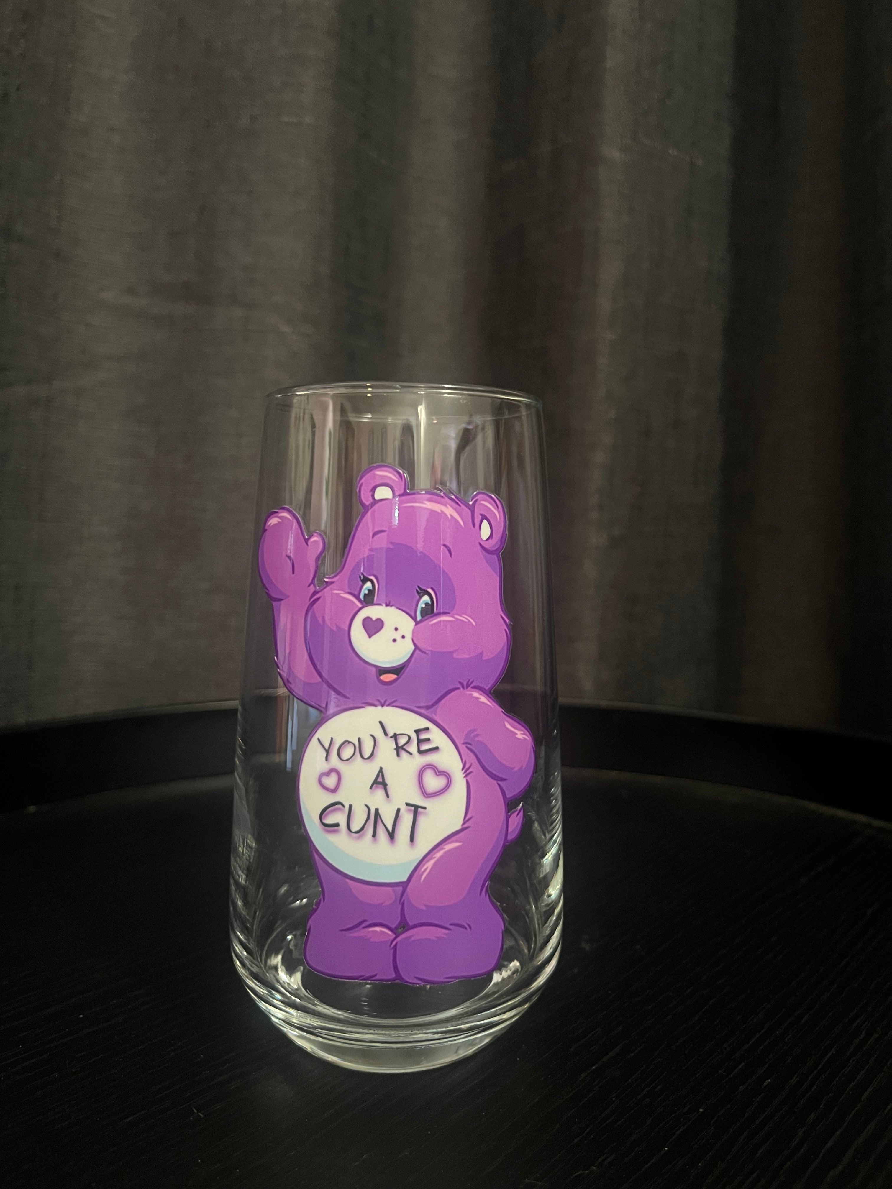 Swear Bears 6pack Glass Set