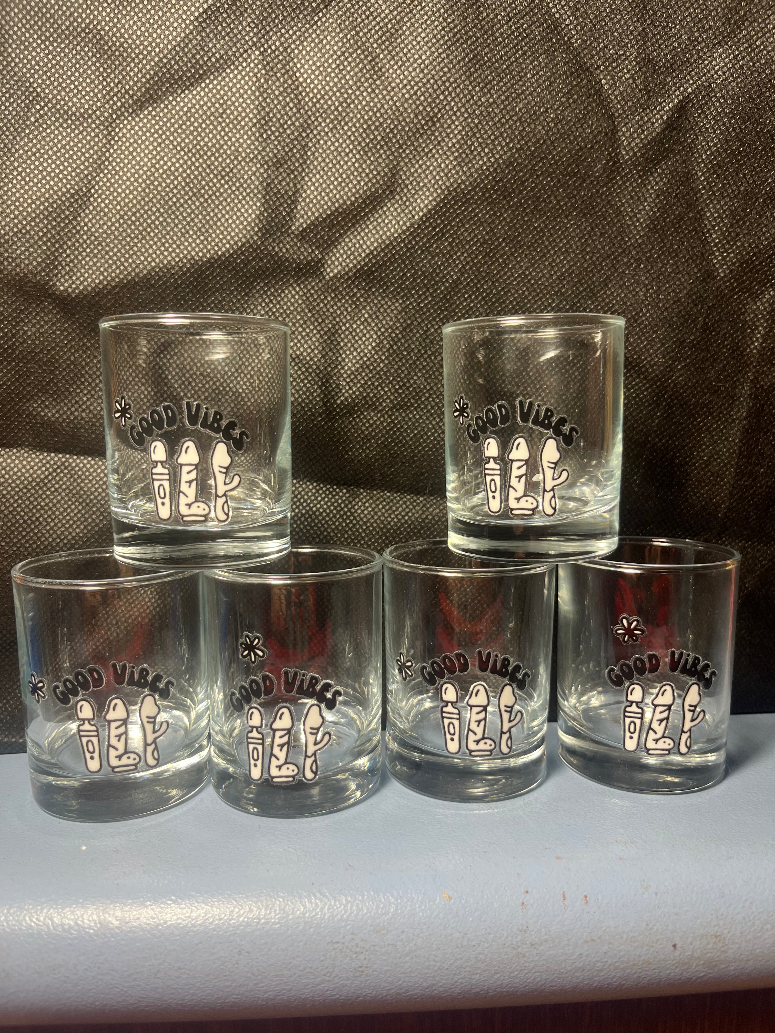 Good Vibes Shot Glasses
