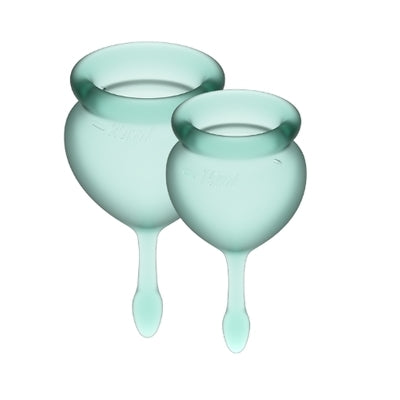 Satisfyer Feel Good Menstrual Cup (Dark Green)