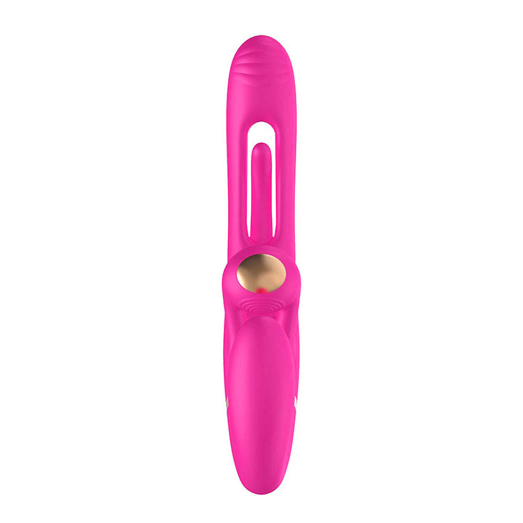 Adam & Eve ORGAZ-OHH-MATIC - Pink 23.5 cm USB Rechargeable Strapless Strap-On with Remote-J371 6200