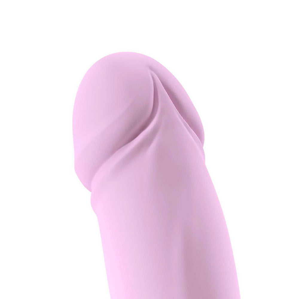 Adam & Eve HEART THROBBER - Pink 18.2 cm USB Rechargeable Vibrating Dong - J507 6200