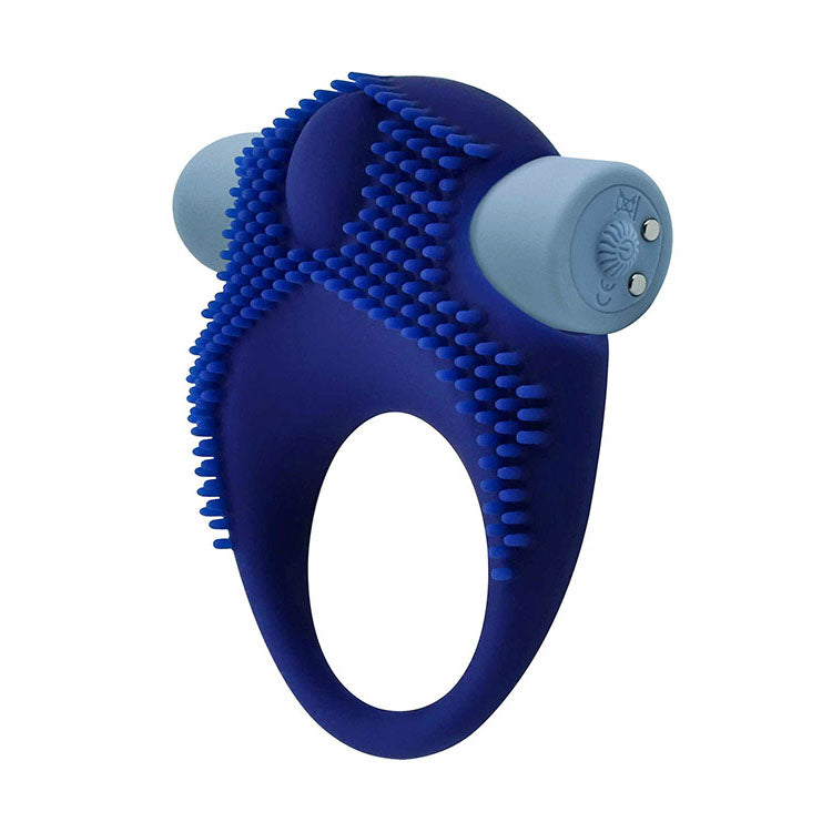 Adam & Eve ROCKIN RUMBLER ENHANCERS - Silicone Cock Rings with Rechargeable Vibrating Bullet - Set of 3 - J549 9000