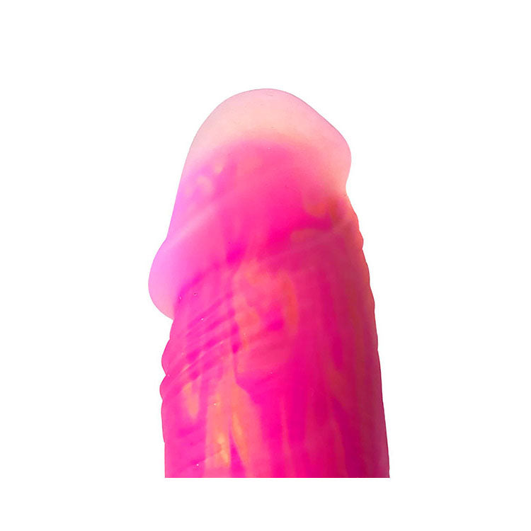 Adam & Eve THE SQUIGGLER - Pink 22.8 cm USB Rechargeable Thrusting Vibrating & Gyrating Dildo with Wireless Remote - J841 1800