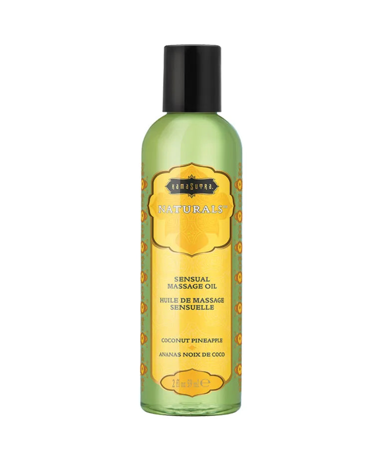 Kamasutra Naturals Sensual Massage Oil Coconut Pineapple-59ml
