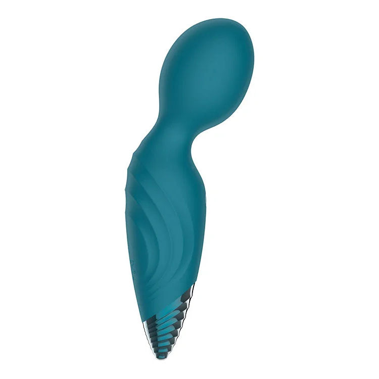 Adam & Eve DEW DROP - Green 12.7 cm USB Rechargeable Mini Massager Wand - L332 0600