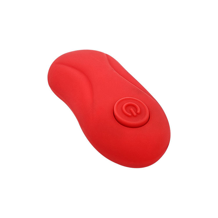 Adam & Eve THE ROSEBUD - Red 10.2 cm USB Rechargeable Vibrating Butt Plug with Remote - L430 6000