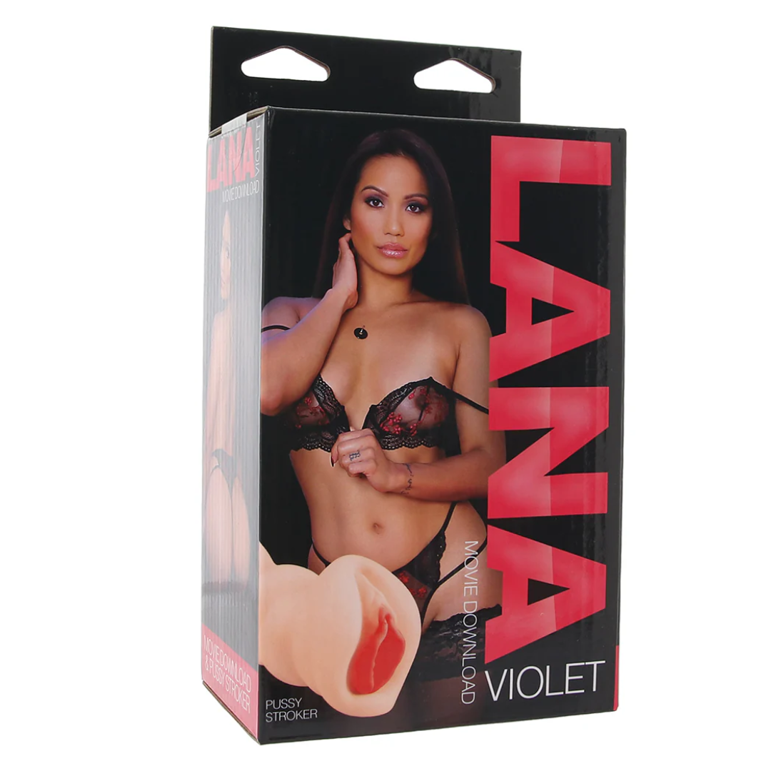 PORNSTAR FUCKABLE LANA VIOLET PUSSY STROKER-LAVIOLET-001