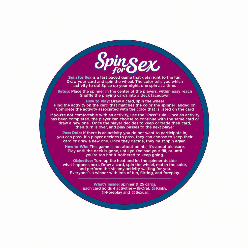 Spin For Sex - Couples Game - LGBG.136