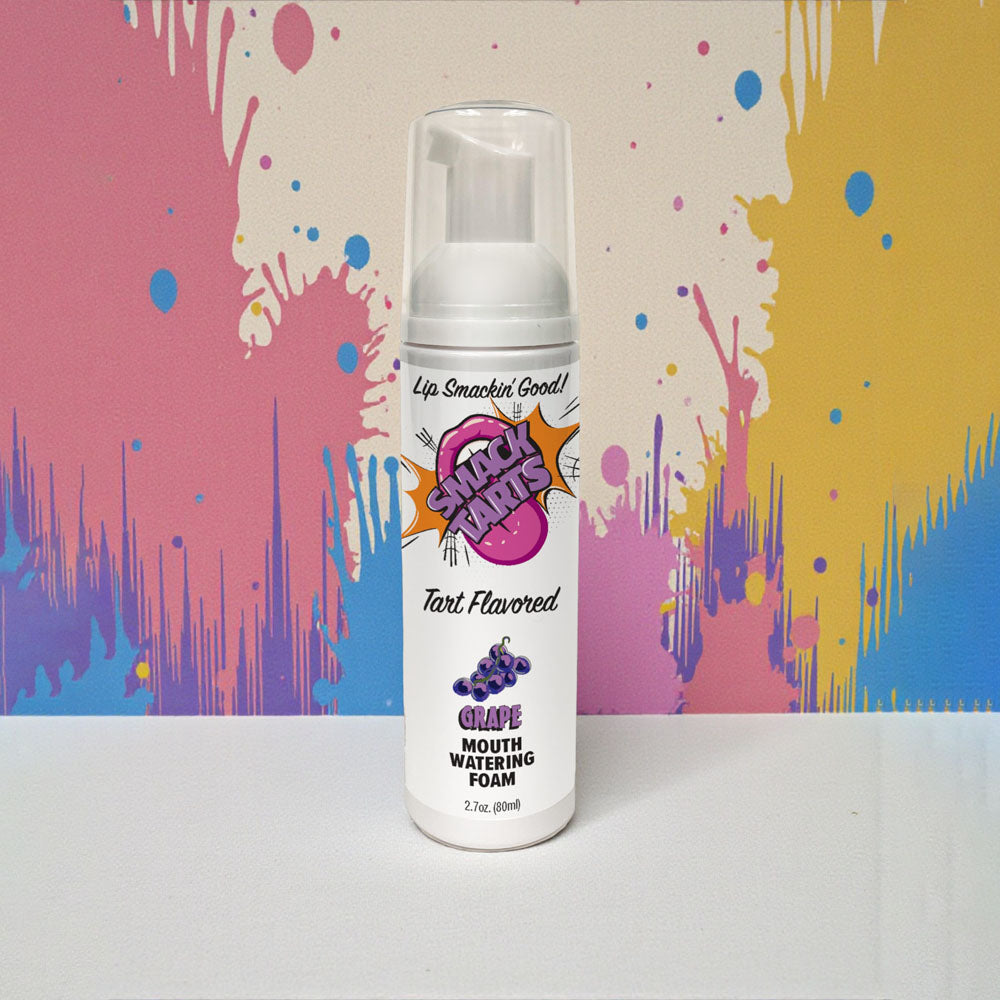 Smack Tarts Mouthwatering Foam - Grape - Sour Grape Flavoured - 80 ml Bottle - LGBT.471