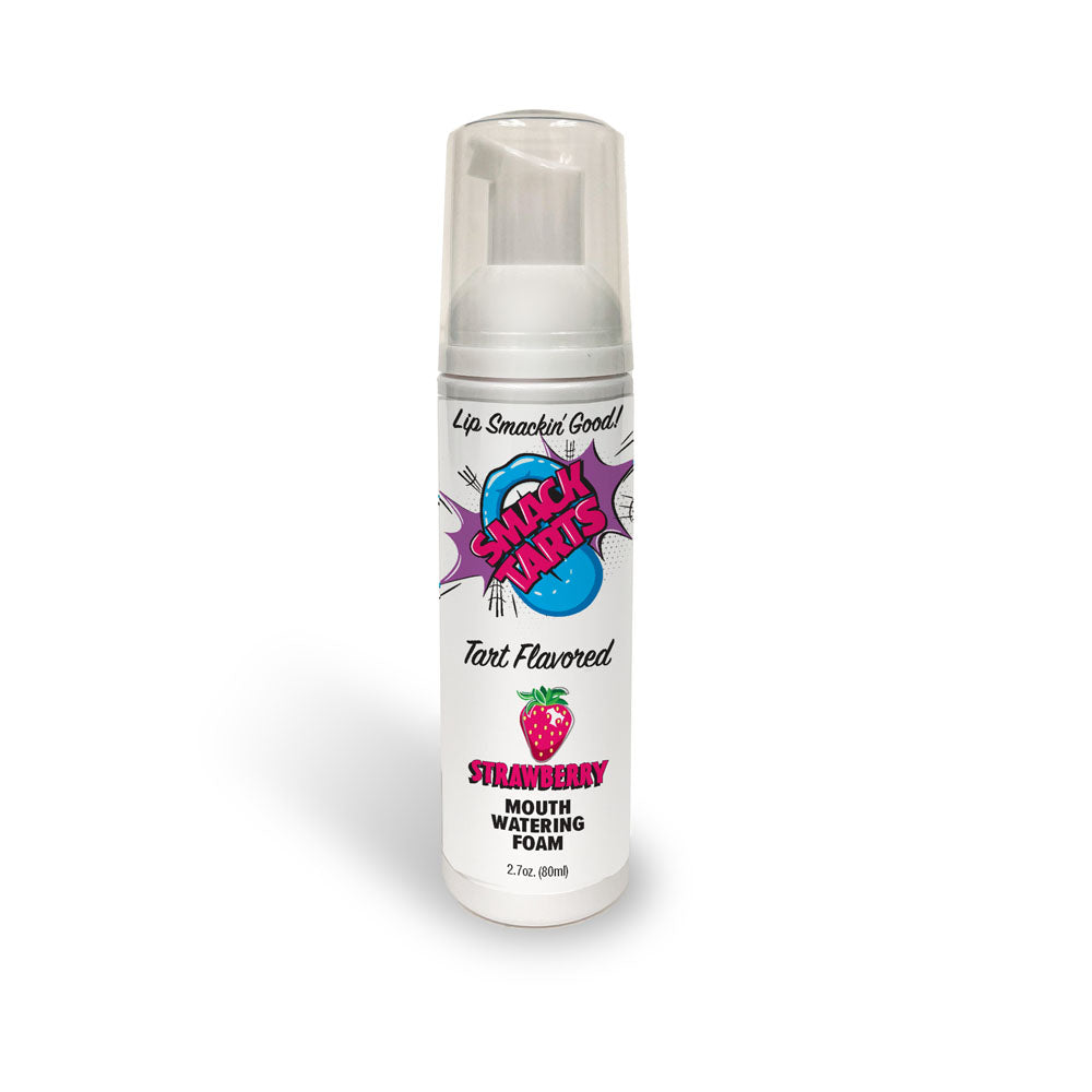 Smack Tarts Mouthwatering Foam - Strawberry - Sour Strawberry Flavoured - 80 ml Bottle - LGBT.474