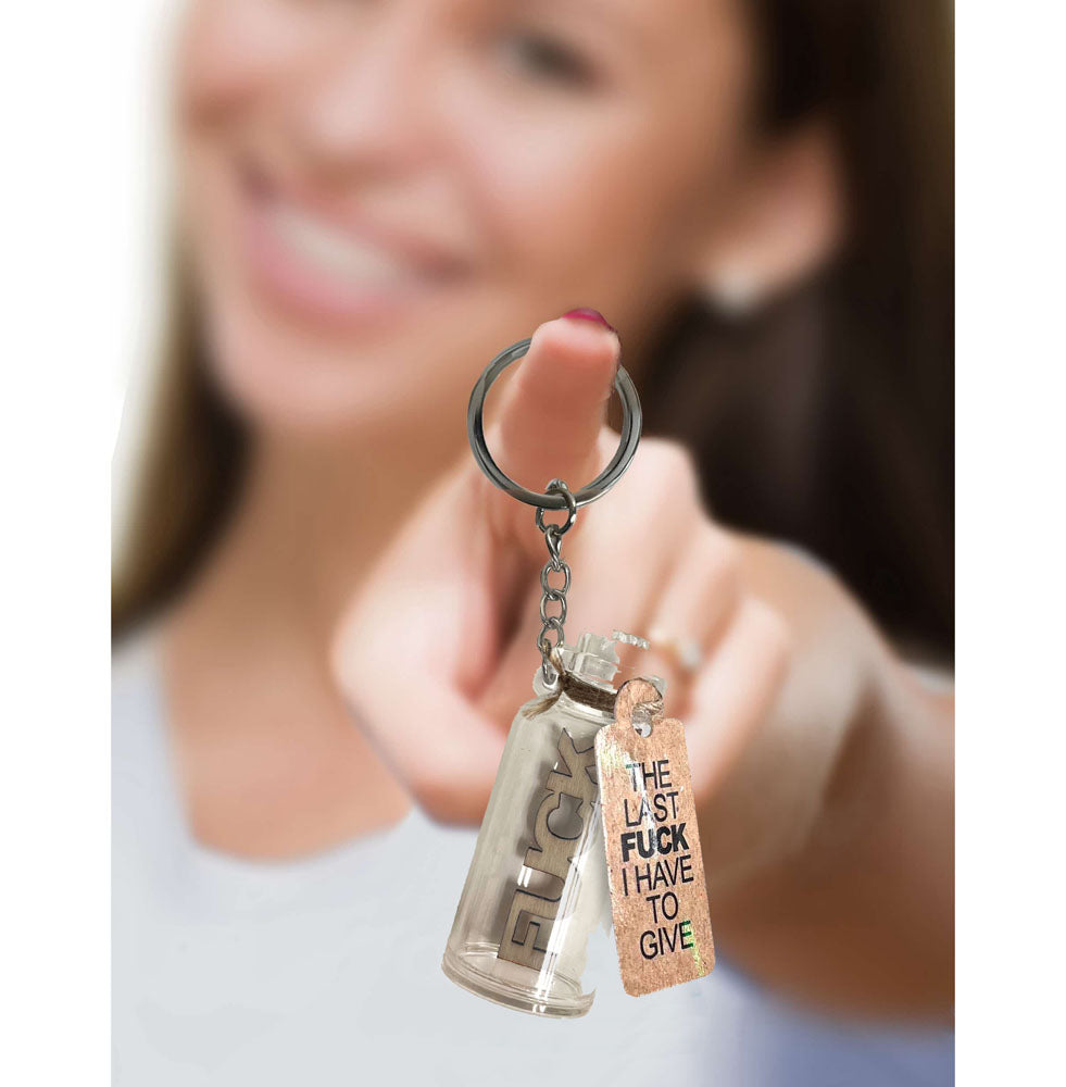 Super Fun Key Chain - Last Fuck I Have To Give - Novelty Keychain - LGCP.1253