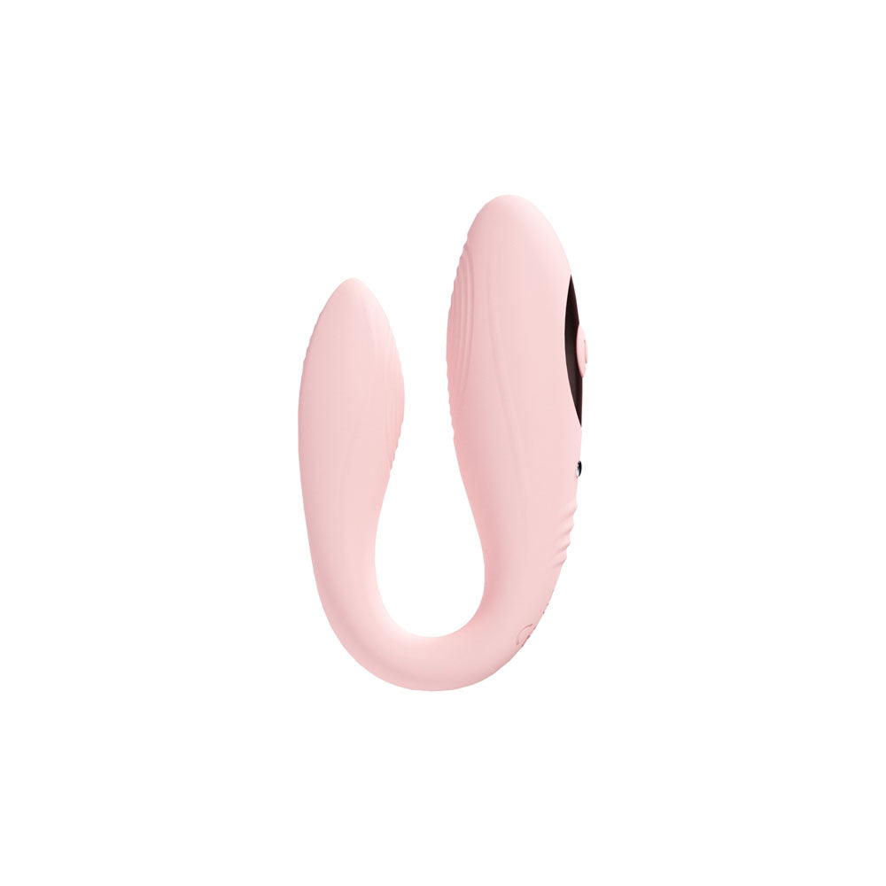 LOVELINE Charme Dual Motor Vibe - Pink USB Rechargeable Dual Motor Vibrator with Wireless Remote-LOVU053PNK