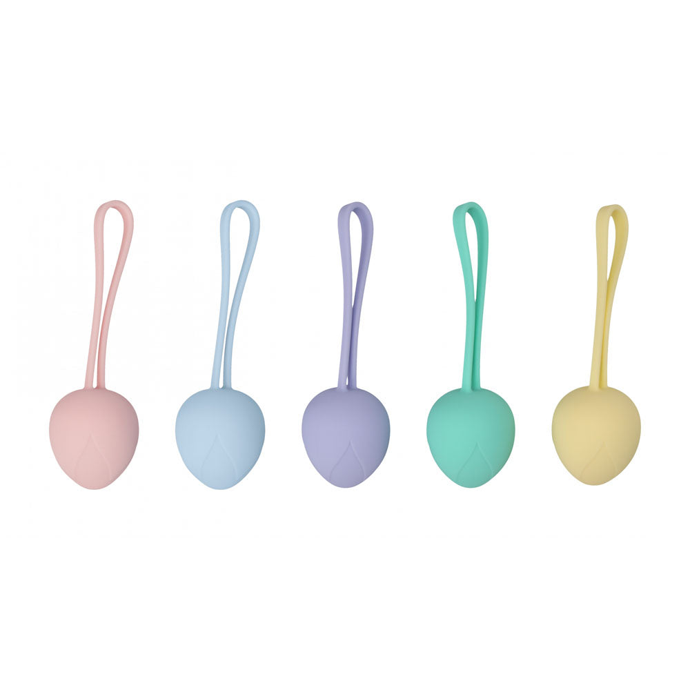 LOVELINE PelviFit Berry - Coloured Kegel Kit - Set of 5 Sizes-LOVU078MUL