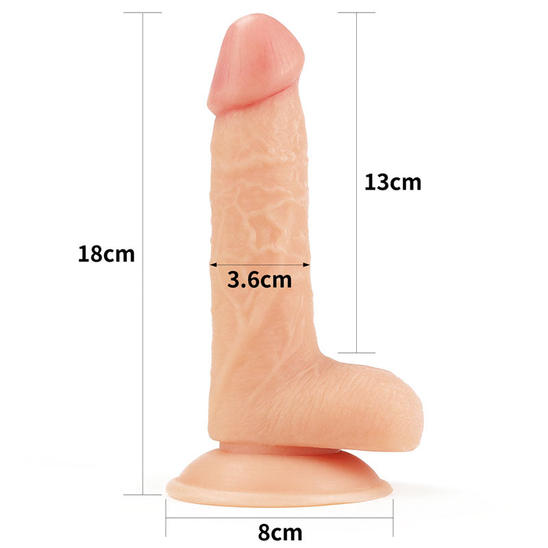 The Ultra Soft Dude - Flesh 17.8 cm (7) Dong - LV1087