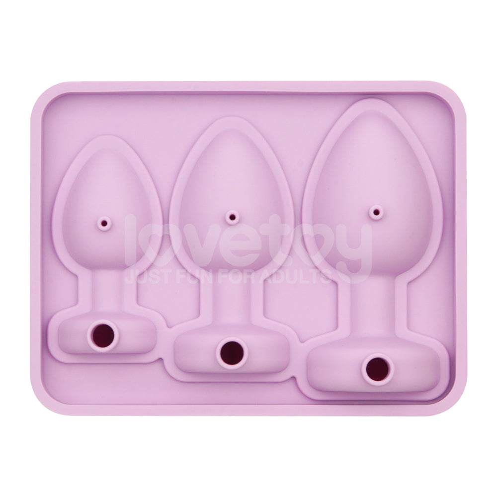 Jokes & Parties Butt Plug Silicone Ice Tray - Novelty Ice Tray-LV765016