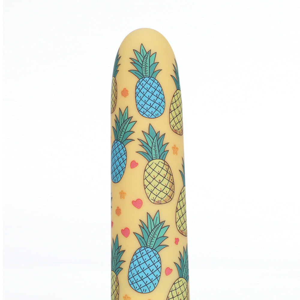Maia KONA - Pineapple Yellow 10 cm USB Rechargeable Powerful Bullet - MA24-01-PA