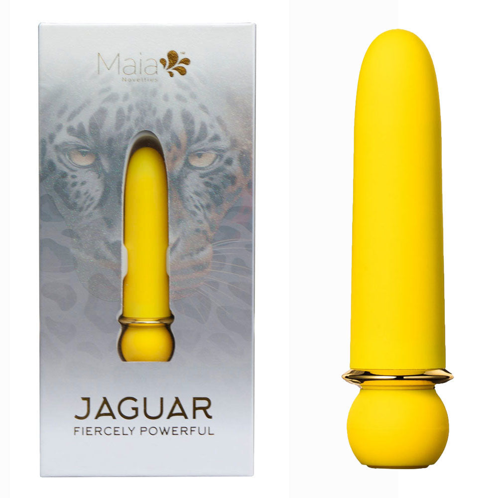 Powerful MAIA JAGUAR: 10-Function Silicone Bullet