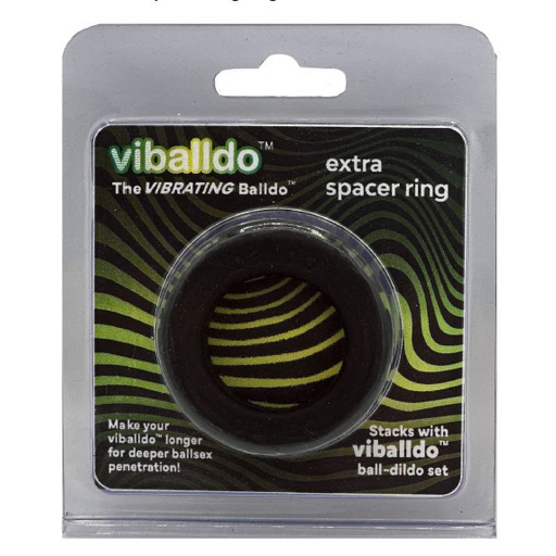 VIBALLDO EXTRA SPACER RING- BLACK-NDBDSBK1
