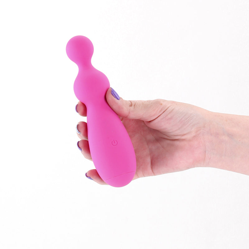 Pretty in Pink Petal - Pink - Pink 15.5 cm USB Rechargeable Vibrator - NSN-0365-14