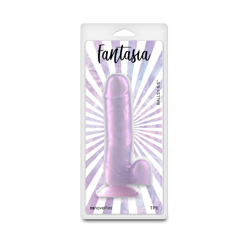 Fantasia - Ballsy 6.5 - Orchid - Pearlescent Purple 18.2 cm Dildo-NSN-0385-15