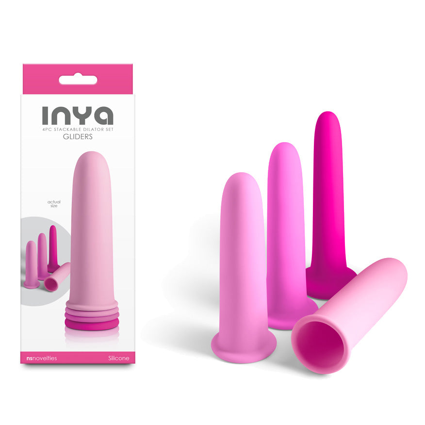 INYA Gliders - Pink - Pink 4 Piece Dilator Set - NSN-0559-04
