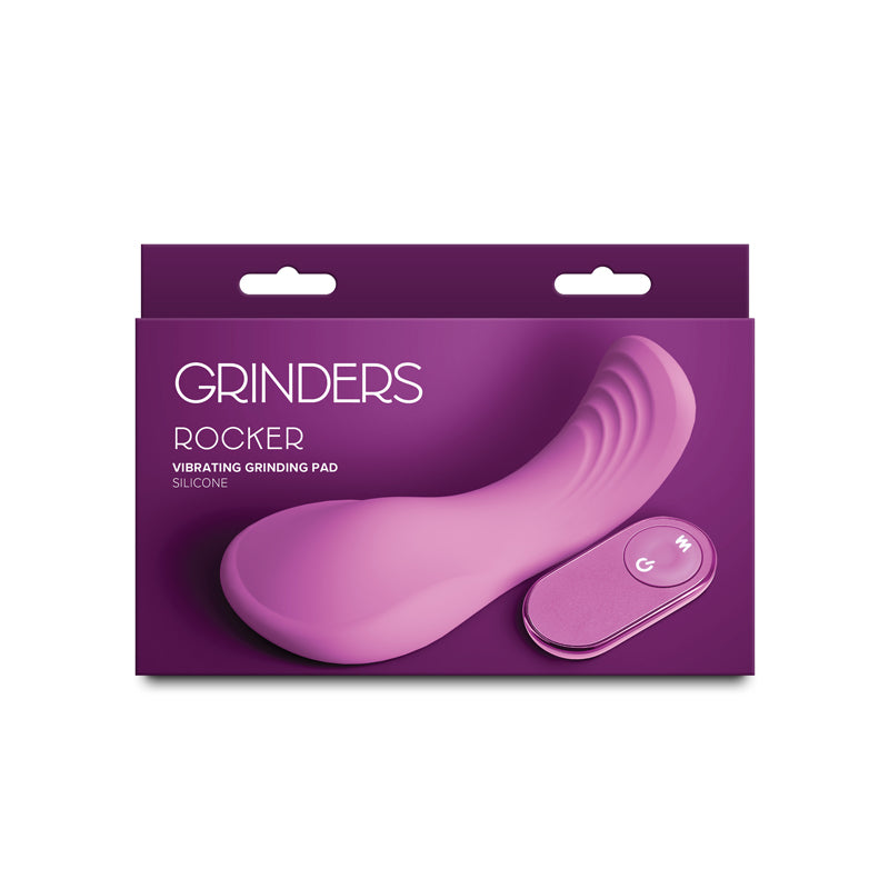 Grinders Rocker - Pink - Pink USB Rechargeable Vibrating Grinder Pad with Remote - NSN-0625-04