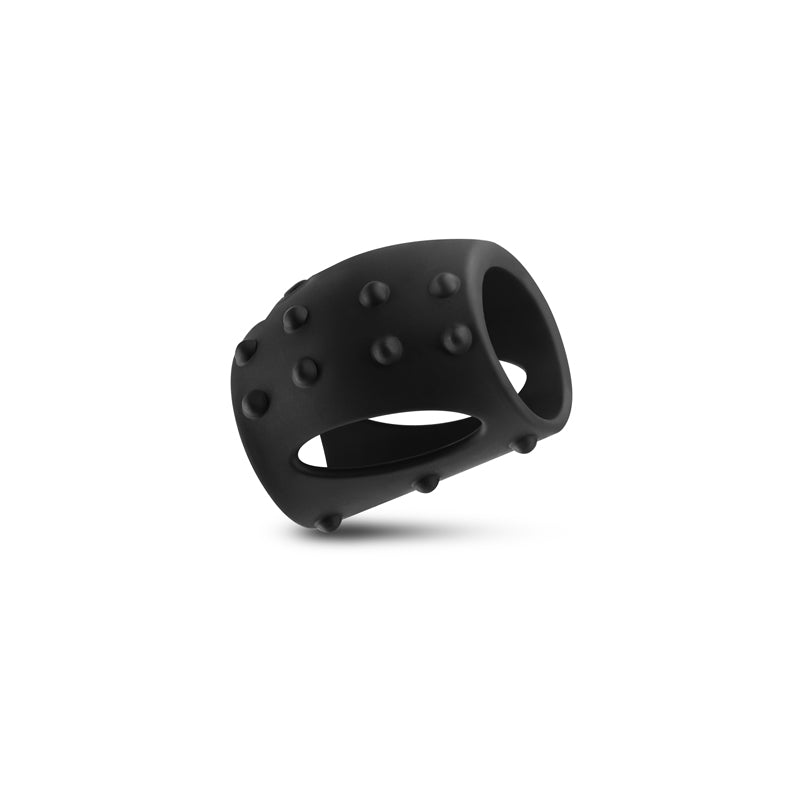 Renegade Sidekick - Black - Black USB Rechargeable Vibrating Penis Cage-NSN-1150-03