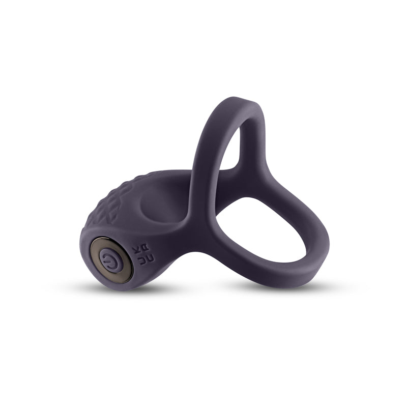 Renegade Valiant - Grey - Grey USB Rechargeable Cock Ring-NSN-1161-19