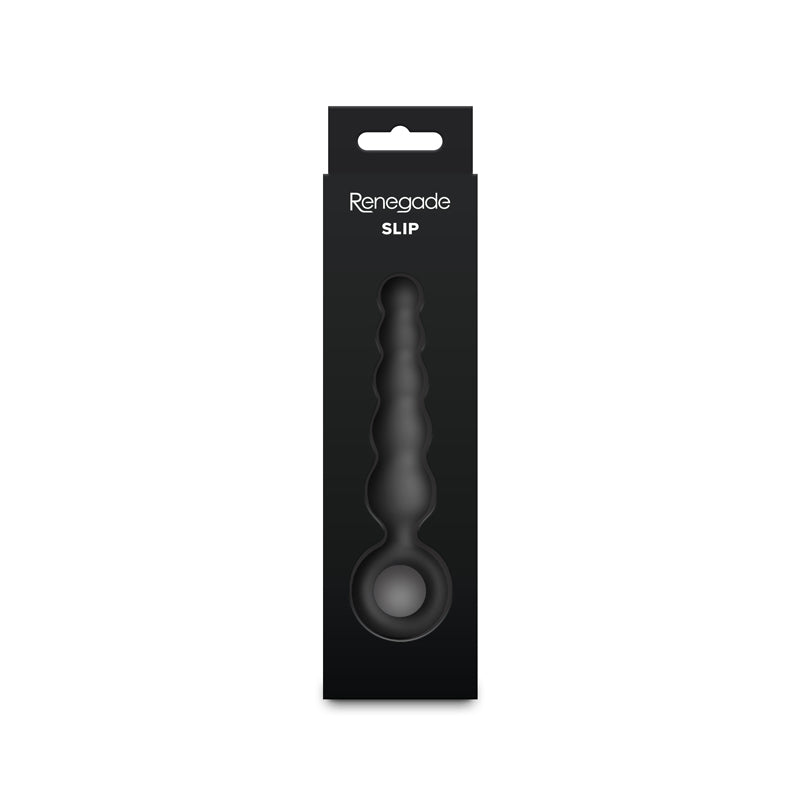 Renegade Slip - Black - Black 12.7 cm Anal Plug - NSN-1166-13