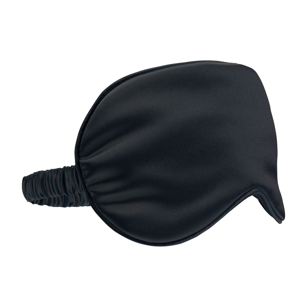 OUCH! Satin Mask - Black - Black Eye Mask - OU1060BLK