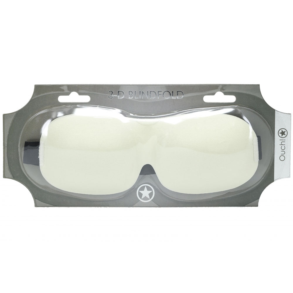 OUCH! 3D Mask - Gold - Gold Eye Mask - OU1061GLD