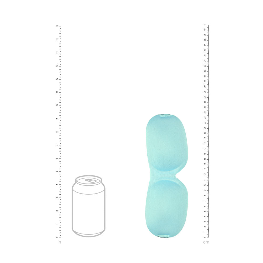 OUCH! 3D Mask - Powder Blue - Powder Blue Eye Mask - OU1061PBLU