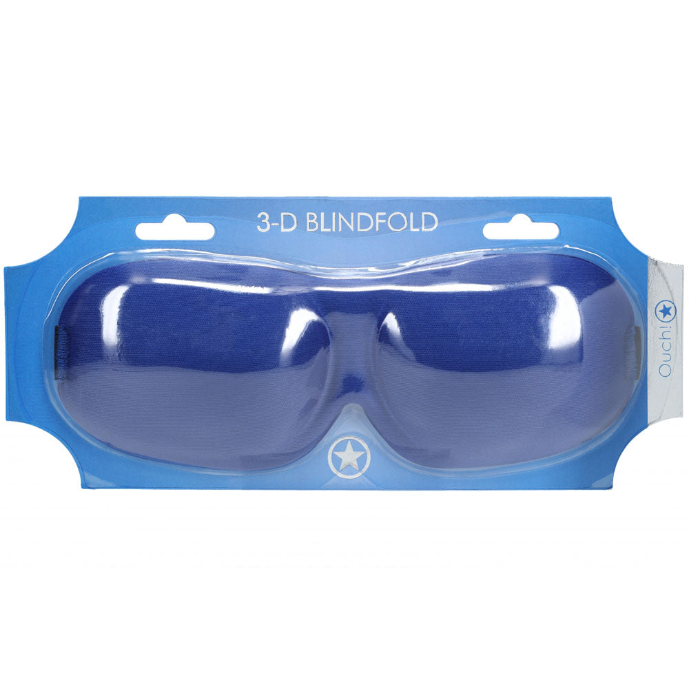 OUCH! 3D Mask - Royal Blue - Royal Blue Eye Mask - OU1061RBL